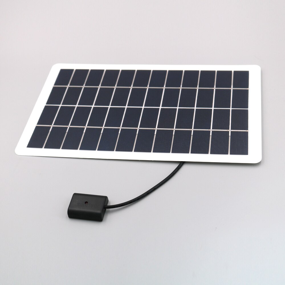 Polycrystalline Folding Foldable Portable 5V Solar Charger 15W Waterproof Charge Bag Sun Power Bank for Phone Battery USB Port