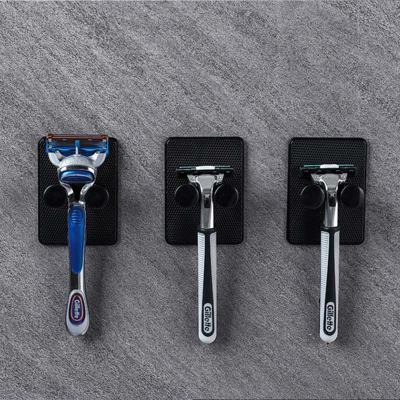 Rasieren Rasierer Halfter Dusche Zauberstab Rasierer Halfter Lagerung Gestell Männer Rasierer Regal Badezimmer Zauberstab Haken Aufhänger Küche Klebstoff Haken Zauberstab