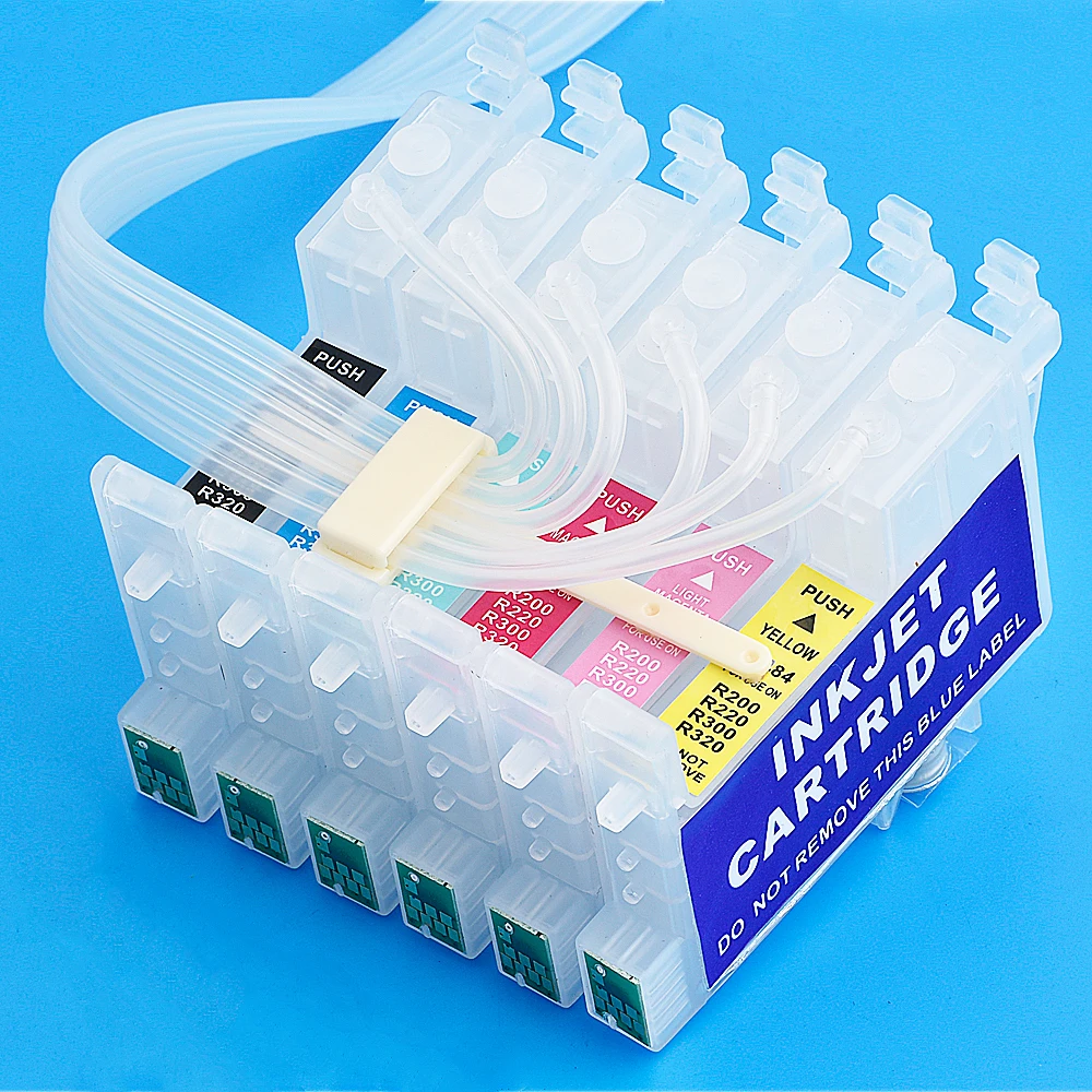 R300 CISS Continuous Ink Supply System For Epson Stylus Photo R300 R320 R300M R220 R200 R340 RX500 RX640 RX620 RX600