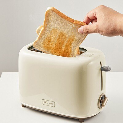 Automatic Toaster Household Toaster 2 Slices Bread Breakfast Toast Machine Mini Bread Sandwich Machine