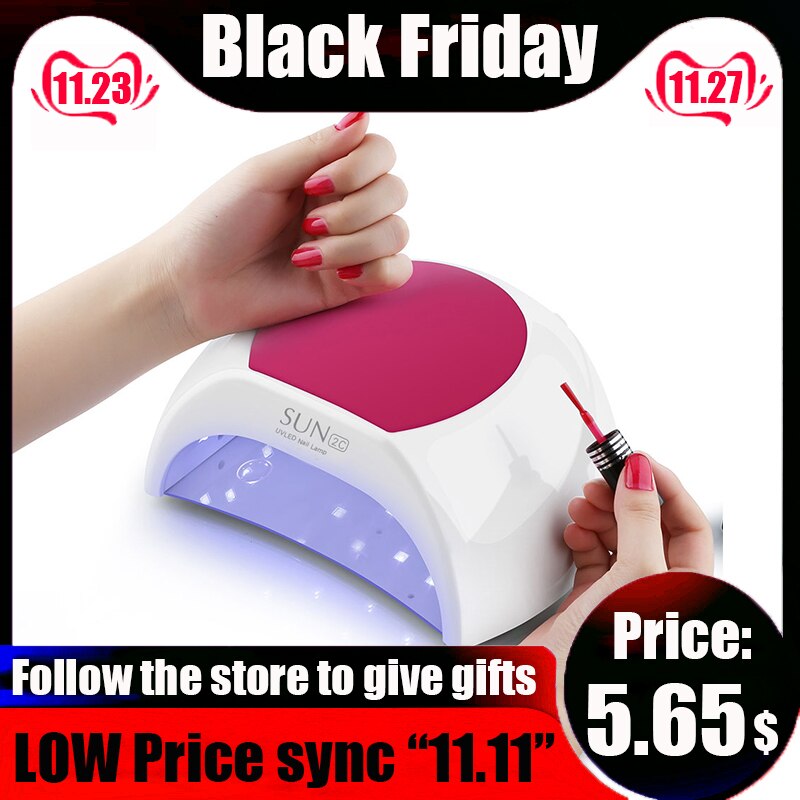 Zon 2C Nail Dryer Uv Lamp Lcd 48W Display 36 Leds Droger Nail Lamp Curing Gel Polish Machine Uv sunuv Auto Sensing Lamp Voor Nagels
