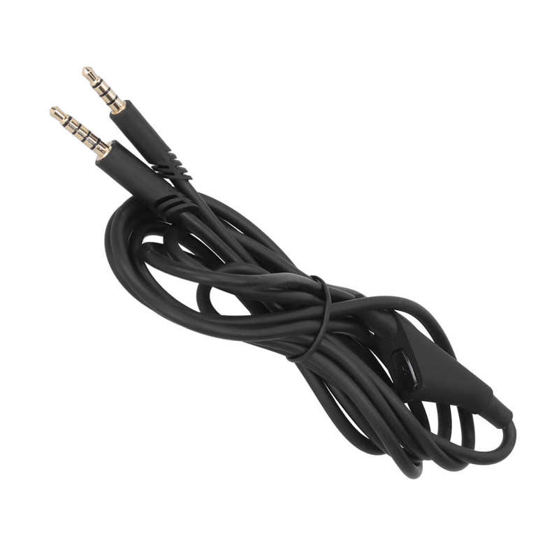 2024Audio Upgrade Cable Cord With Mic, 3.5mm Jack Replacement Cable For