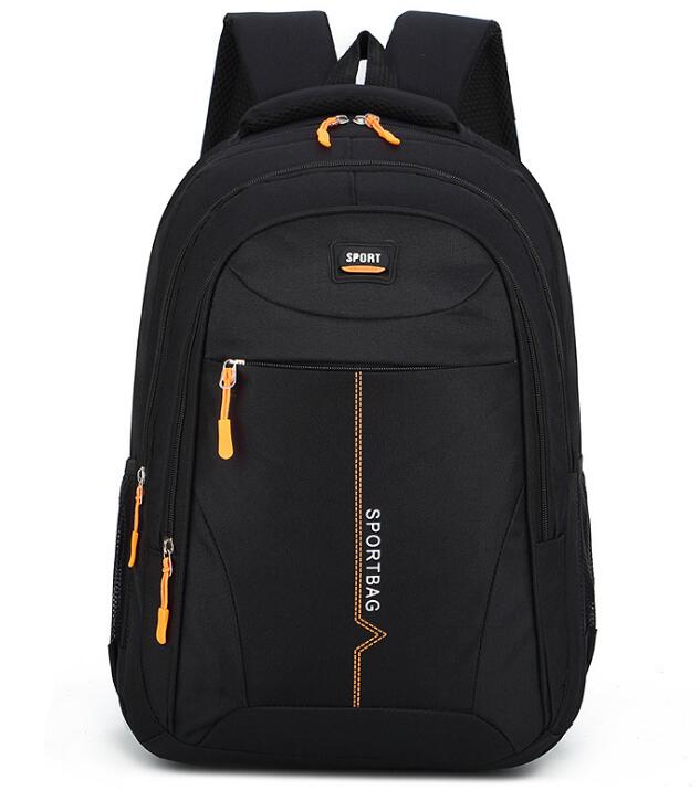Chuwanglin décontracté homme sacs à dos sac à dos pour ordinateur portable étanche grands hommes Mochila sacs de voyage étudiants sac Z501107: Black