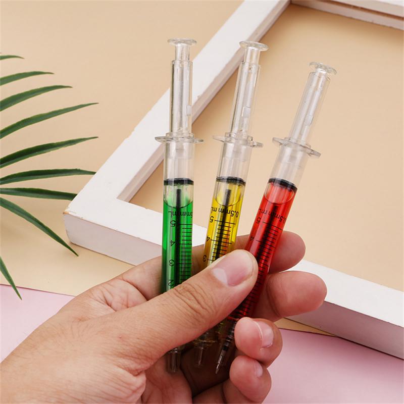 Injectie Vorm Balpen Arts Verpleegkundige Naald Balpen Kantoor School Briefpapier Pen Spuit Naald Balpen Schrijven Tool