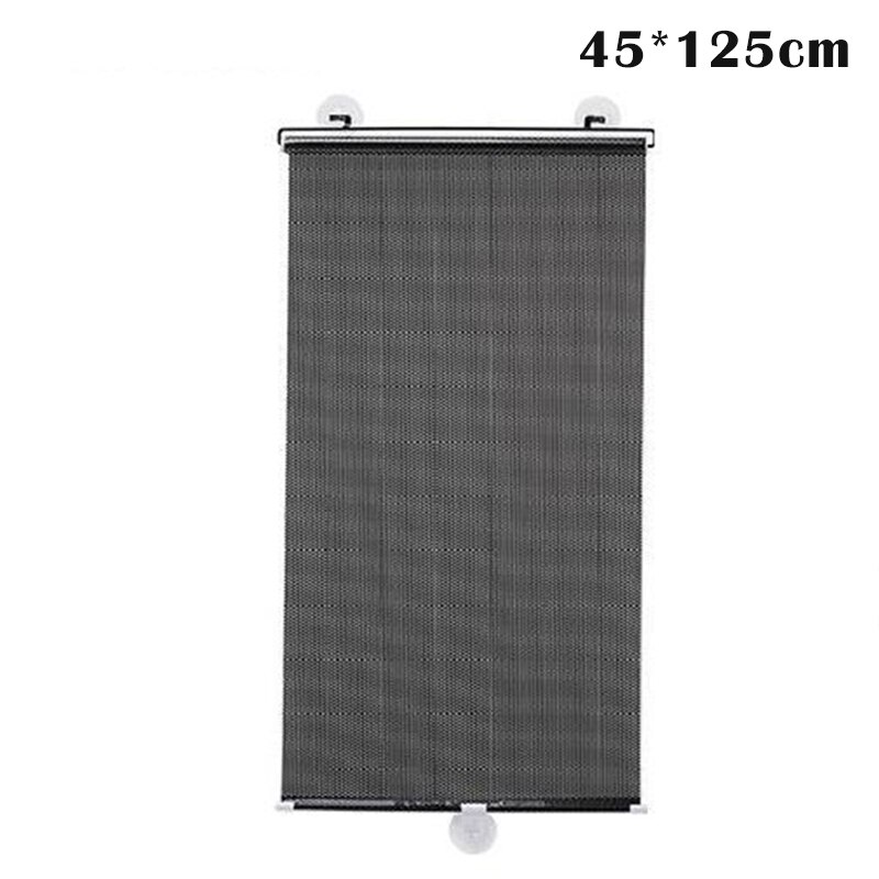 Sugekop vinduesskærm visir ingen boring bil hjem badeværelse solafskærmning solskærm haveudstyr tilbehør tb: 45 x 125cm