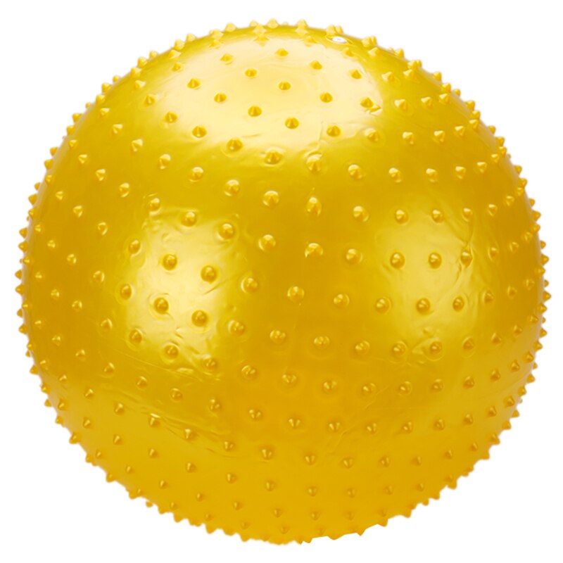 65cm Anti-burst Yoga Ball Balance Fitball Massage Training Workout Exercise Ball Thickened Stability Pilates Fitness Ball: Yellow