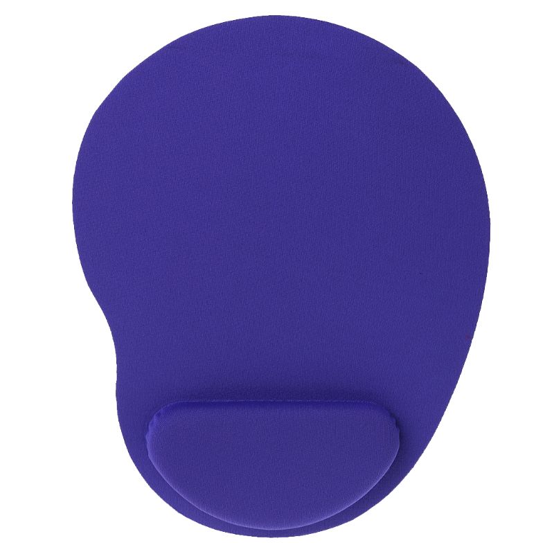 Tapis de souris de bureau avec support de poignet en gel, pour jeu, ergonomique, repose-poignet: Rouge
