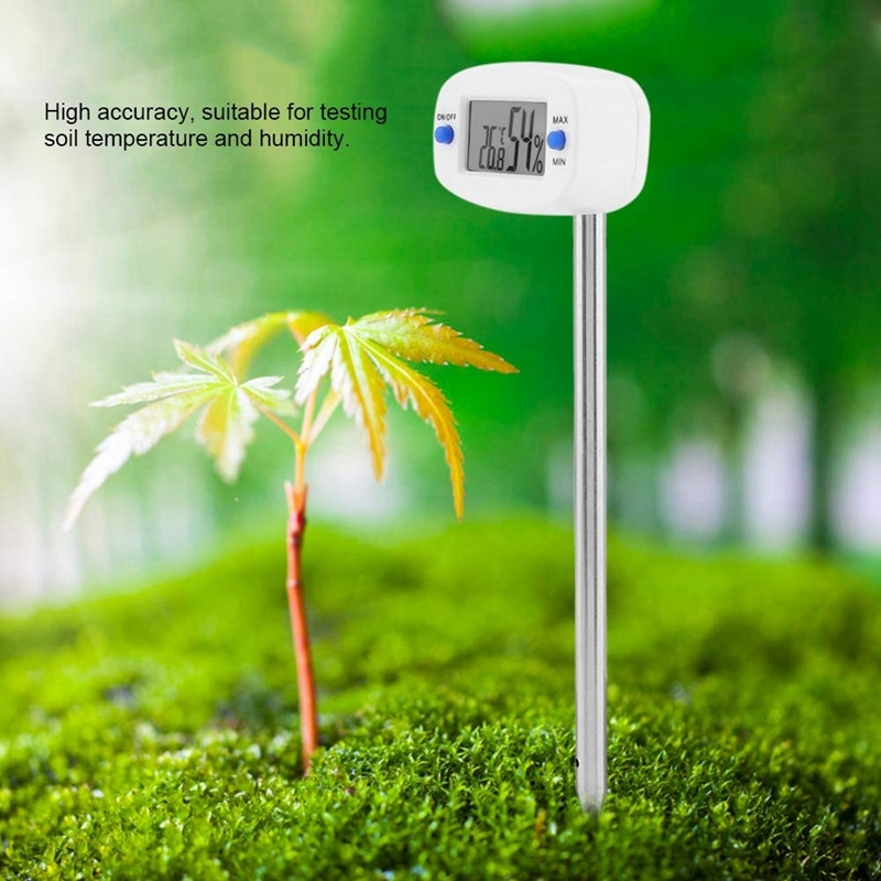 Ta290 digitalt jordhygrometer fugtighedsmåler temperatur fugtighedsmåler med sonde til havearbejde