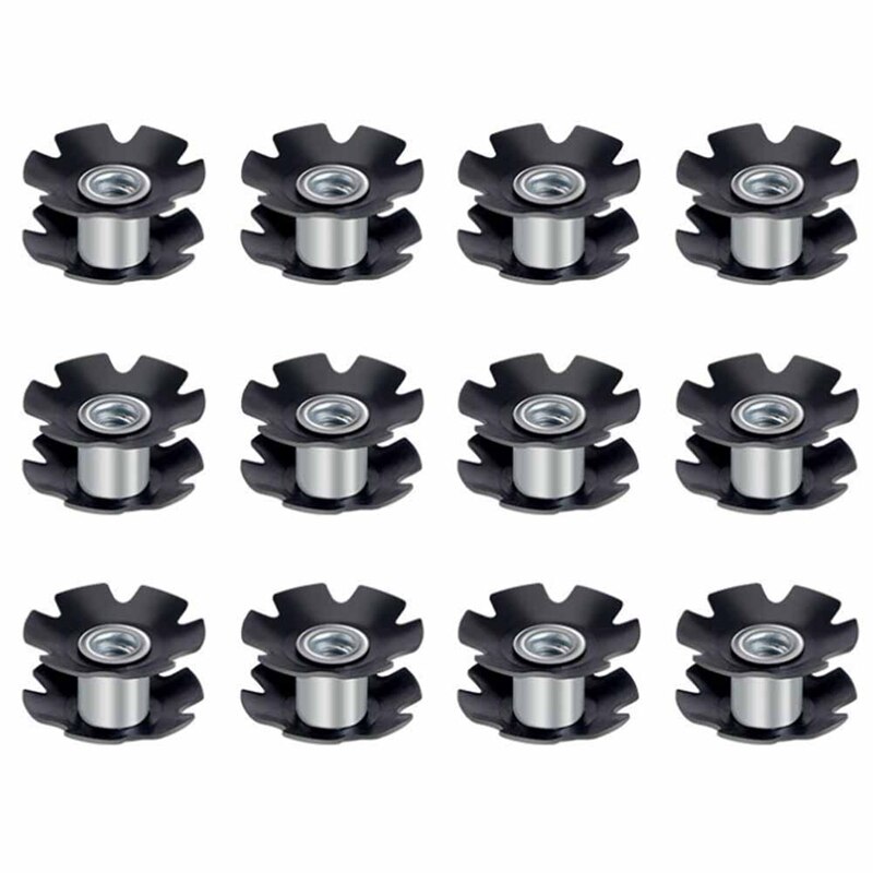 30Pcs Cycling Star Nut Bicycle Parts MTB Road Bike Cycling Steer Tube Headset Star Nut for 1/8inch 28.6mm Bicycle Parts: Default Title