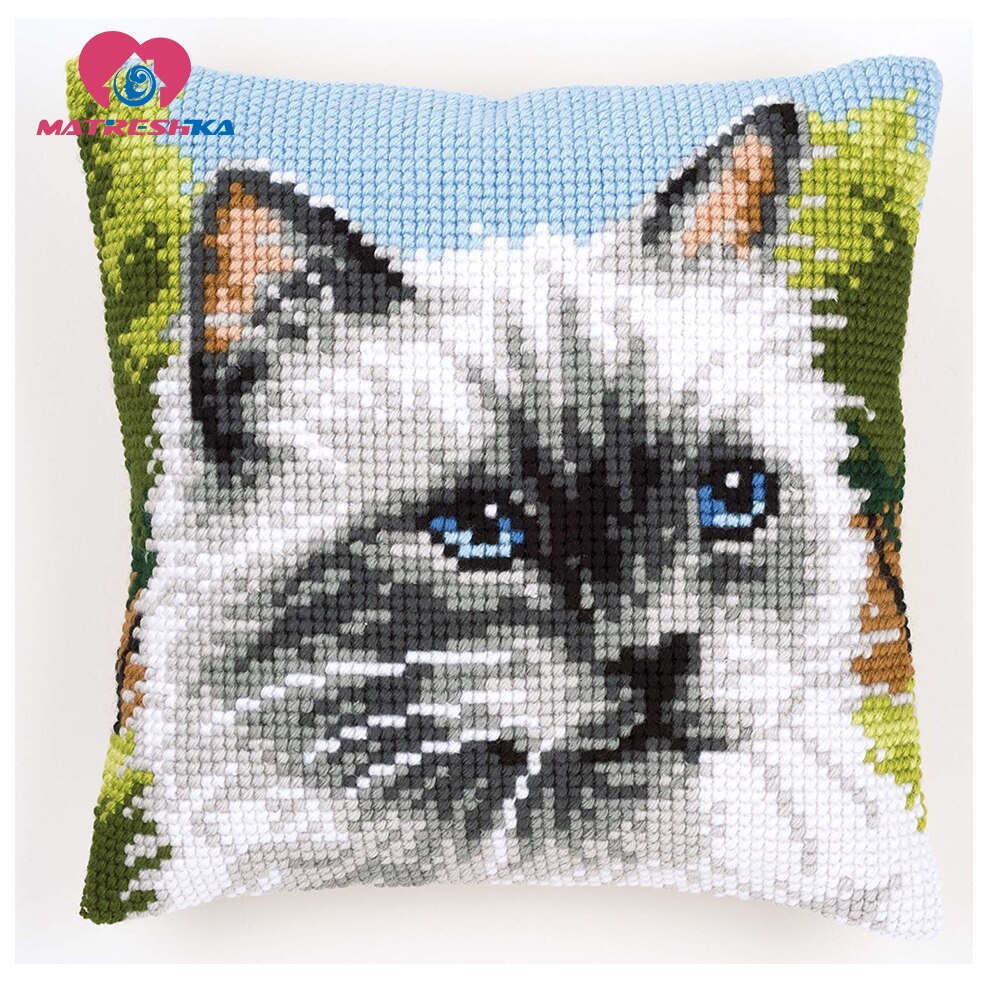 Pferd kreuz-stich kissen verriegeln haken teppich kitsembroidery teppich haken Hand Geschmack paket handwerk tun es selbst wohnkultur