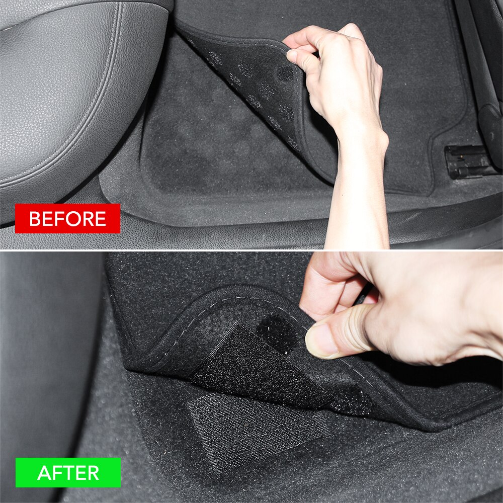 Auto Self adhesive nylon gleitschutz aufkleber Für Skoda Octavia 2 A7 A5 A4 Vrs Fabia Schnelle Yeti Superb