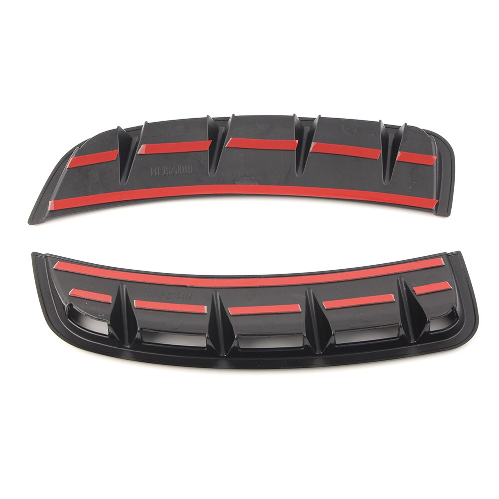 Glanzend Zwarte Auto Voorwiel Abs Air Vent Kap Spatbord Voor Mercedes-Benz A-Klasse W177 A200 A250 a220 A35 Amg 2 Stks/set