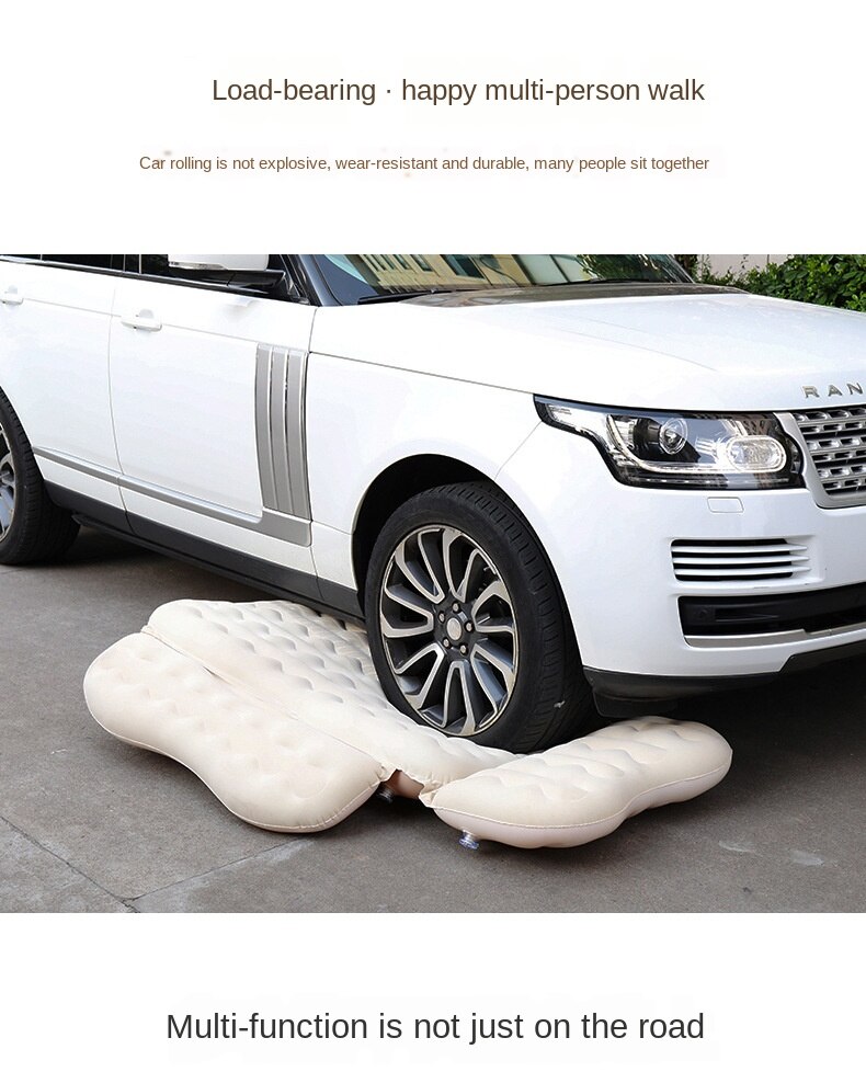 Split Vehicle-Mounted Inflatable Bed Travel Bed Car Mattress Car SUV Trunk Mattress