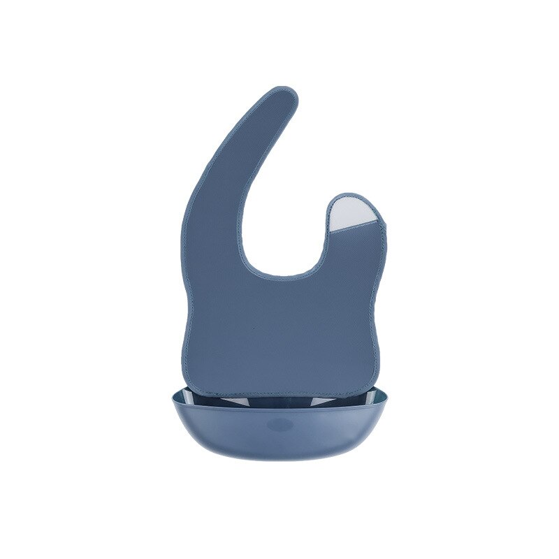 Ergonomie Waterdicht Wasbaar Baby Eten Bib Stereo Ultralichte Maaltijd Pocket Baby Kind Grote Speeksel Pocket: Zhiqing