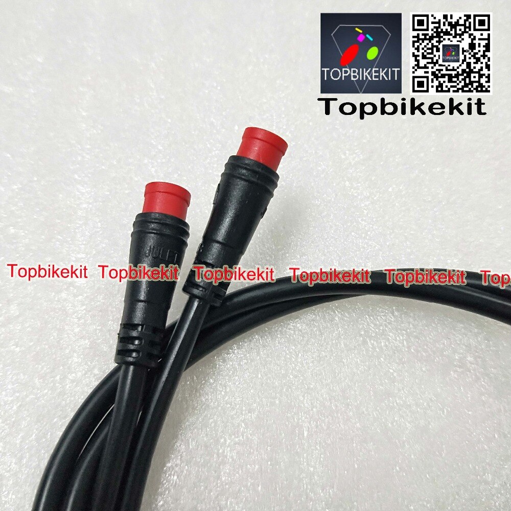 Julei 2pins waterproof cable connector male or female for ebike brake lever 55cm ebike parts