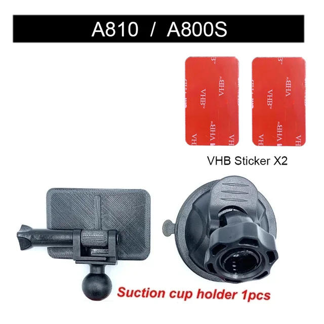 Voor 70mai Dash Cam Mount Voor 70mai Dash Cam A810 Mount Voor 70mai A810 Auto Dvr Vhb Sticker Houder Statische Stickers: YELLOW