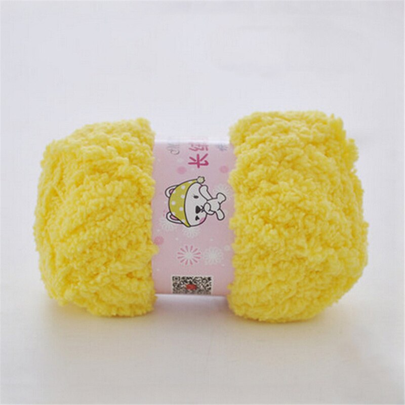 Soft Smooth Baby Wool Yarn Knitting Velvet Yarn Thick Fiber Cotton Crochet Yarn Hand Knitting Cashmere Yarn Thread: 671927