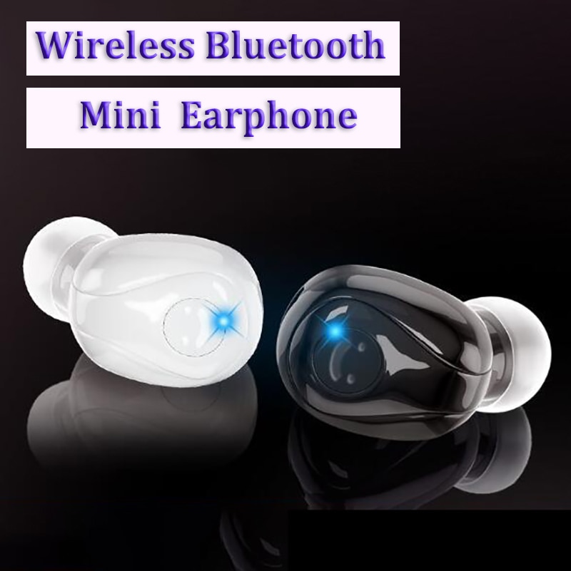Mini Bluetooth Oortelefoon Draadloze Sport Oordopjes Met Microfoon Handsfree Met Mic Handsfree Voor Iphone Samsung Huawei