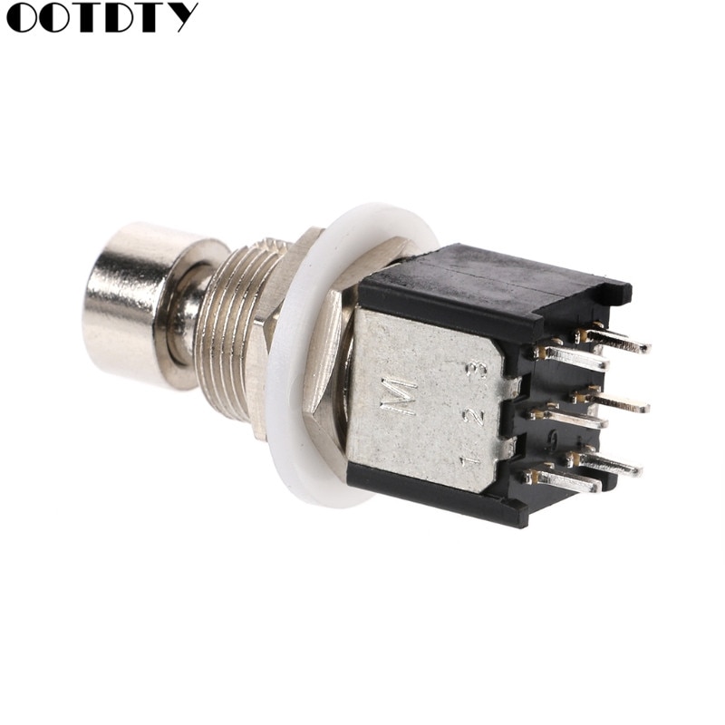 PDT Momentary On(On) Foot Switch Guitar Effects Pedal Metal Stomp Box