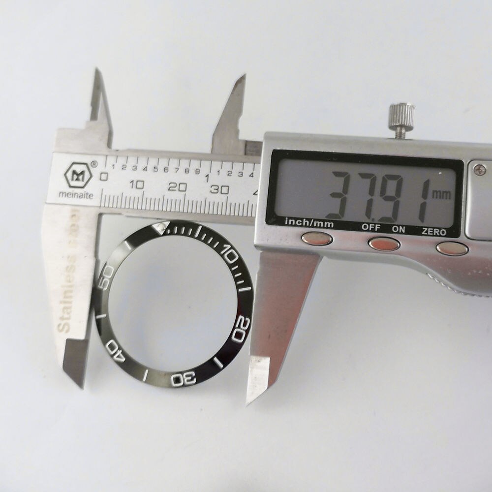 38mm watch bezel fit automatic 40mm men's watch bezel