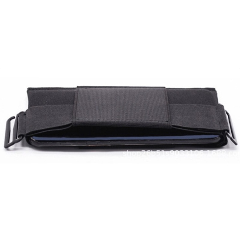 Simple Black Ultrathin Waist Bag Phone Pouch Minimalist Invisible Belt Bags High Elastic Mini Key Card Holder Pouch