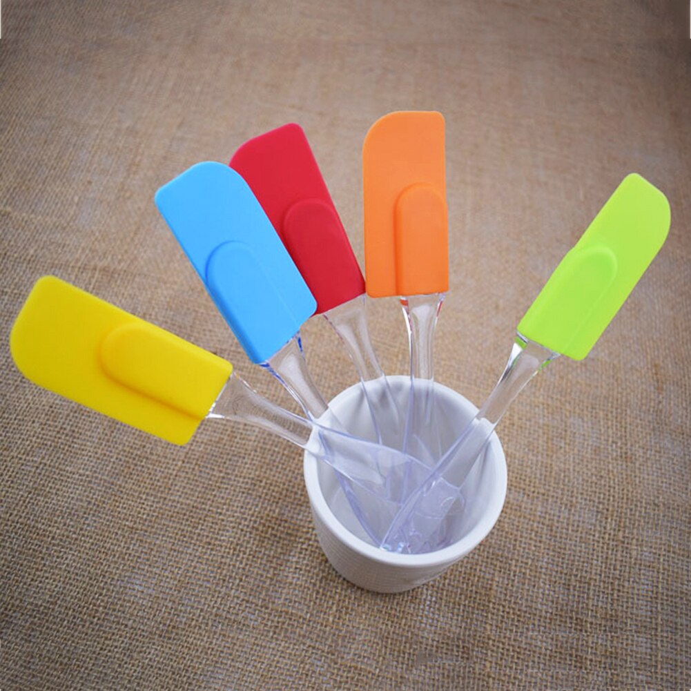 Multicolore alimentaire antiadhésif beurre cuisson Silicone spatule ensemble Cookie pâtisserie grattoir gâteau cuisson spatule Silicone spatule