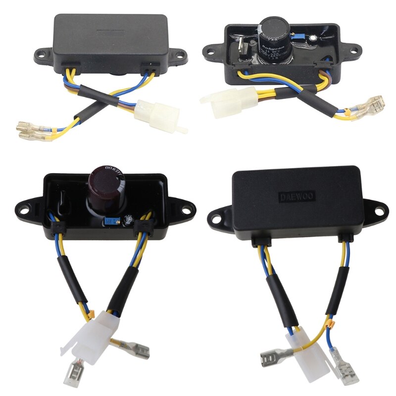Regulador de voltaje eléctrico automático para generador monofásico 2KW-3KW gasolina repuestos accesorios
