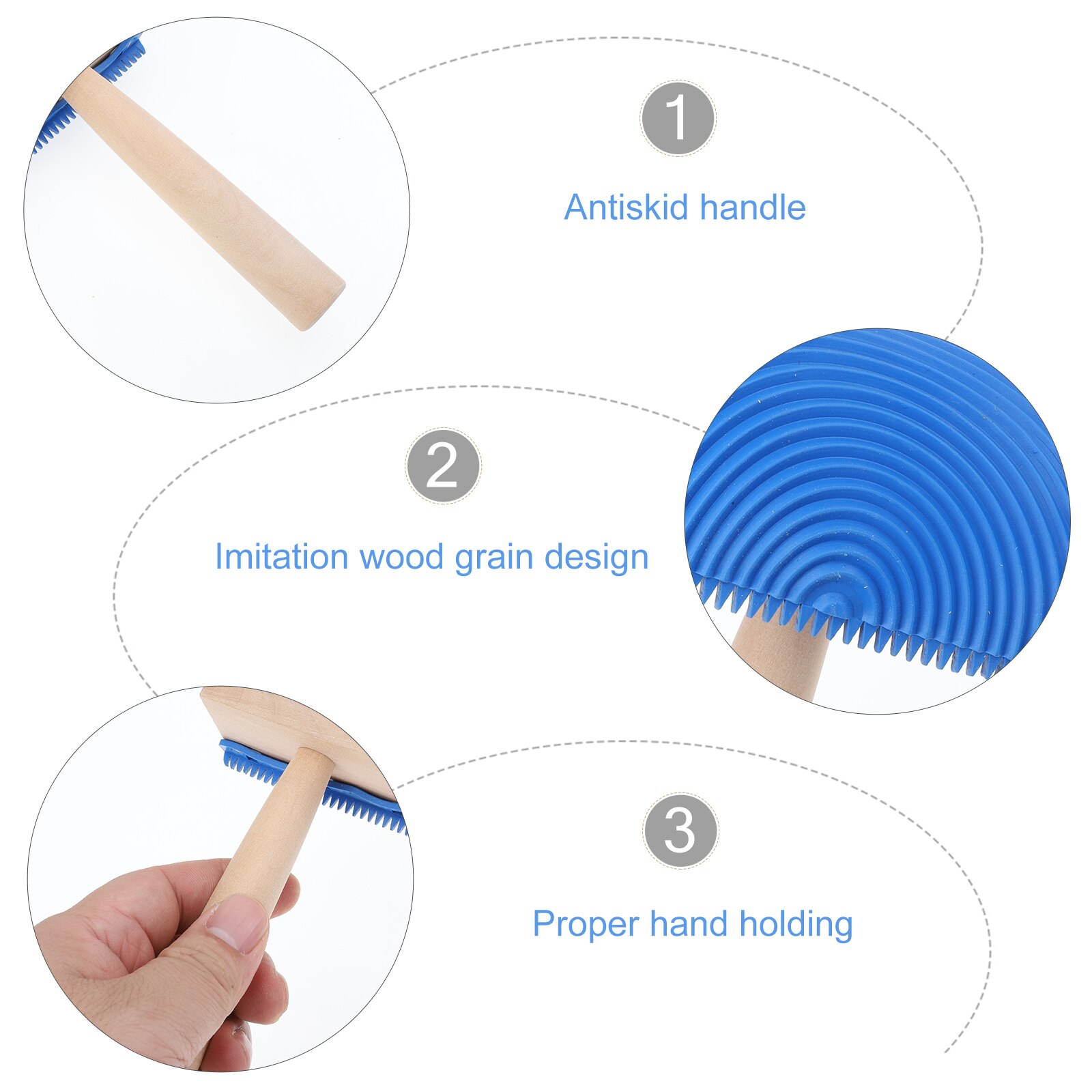Wood Texture Graining Painting Tool Graining Pattern DIY Grain Painting Tool