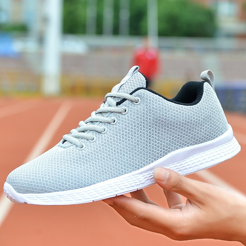 Grande taille 39-48 zapatillas de deporte chaussures hommes Tennis baskets léger homme chaussures respirant hommes formateurs articles chaussants pour hommes
