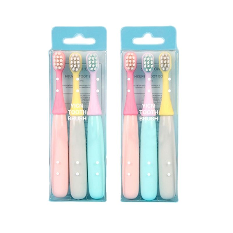 3 teile/satz freundlicher Weiche Silikon Ausbildung Zahnbürste Baby Art Zähne Mundpflege Zahnbürste Werkzeug freundlicher Zahnbürste Baby Liefert