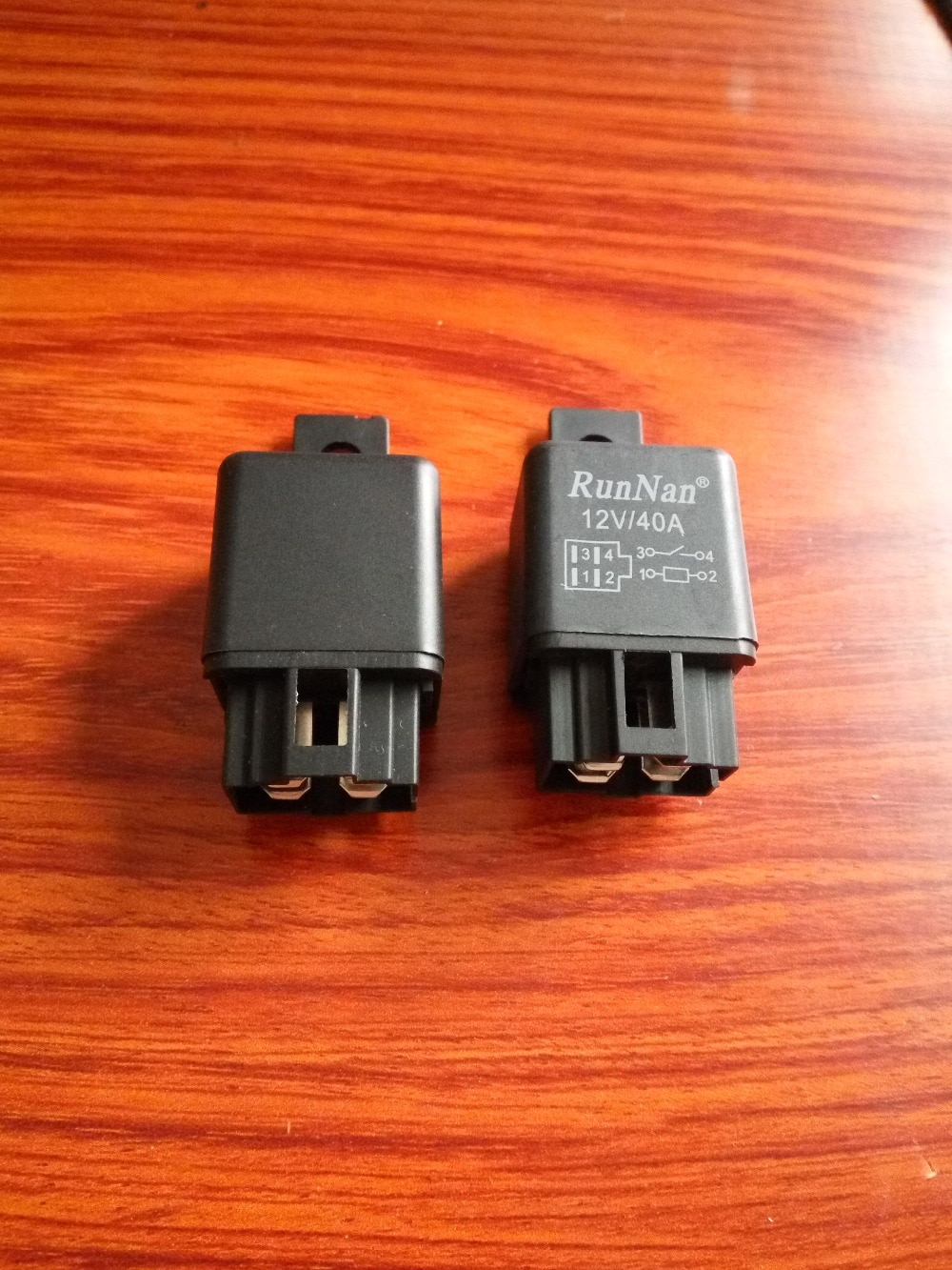 12V/40A Automotive Relais Automotive Relais 4 Pin Normaal Open 12V 40A Auto Auto Relais Automotive Relais voor Auto Airconditioner