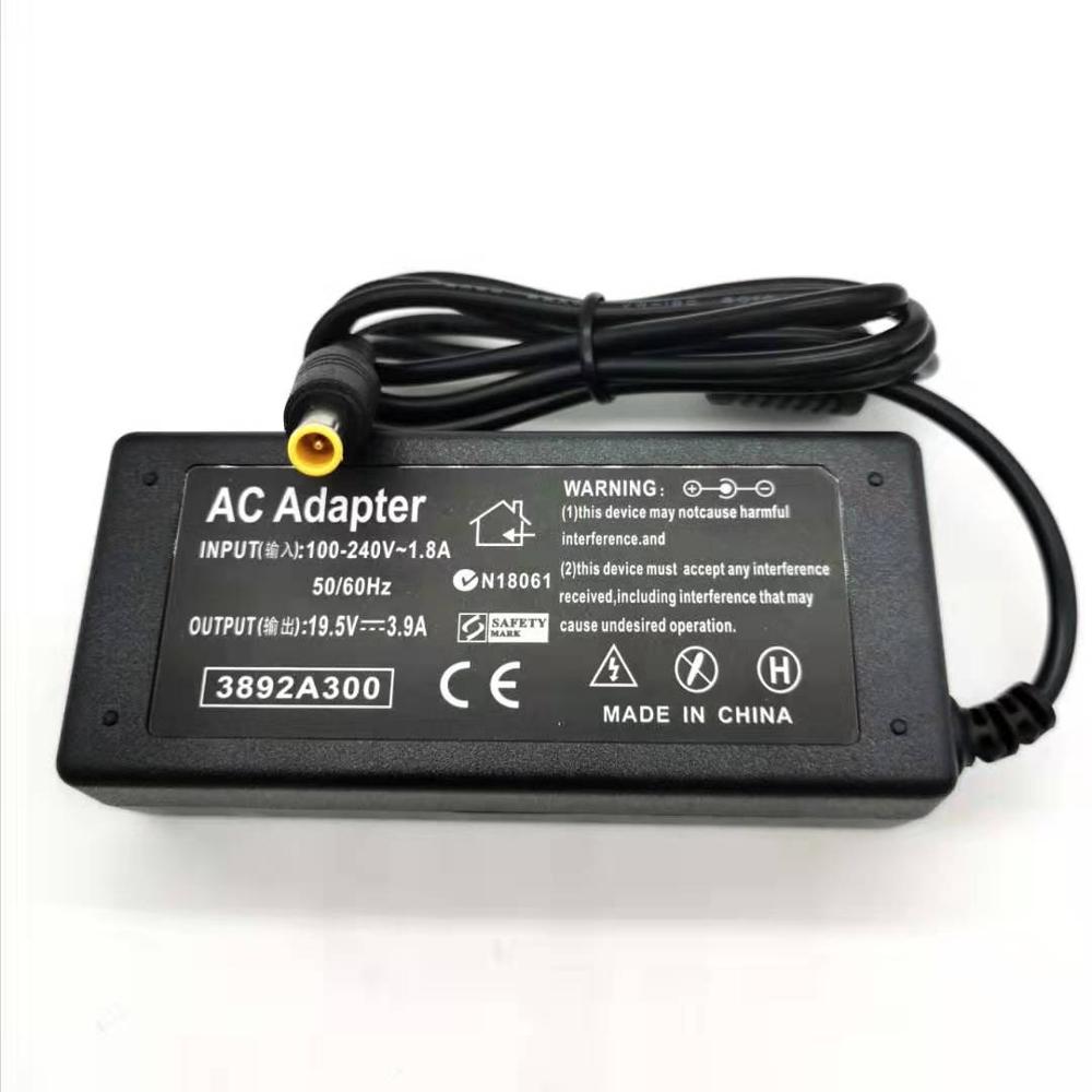 Laptop nätadapter laddare strömförsörjning för sony vaio pcg -71211m vgp -ac19 v 34 pcg -71211v vgp -ac19 v 37 ac adapter 19.5v 3.9a: 19.5 v 3.9a