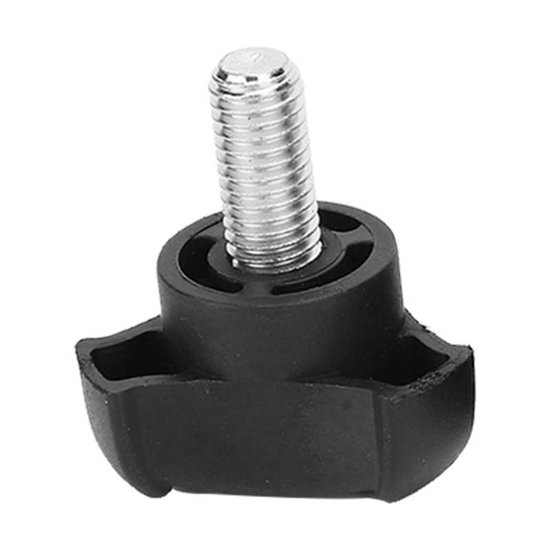 M8 Duim Schroeven Plastic Driehoekige Arc Head Kartelknop Grips Duimschroeven
