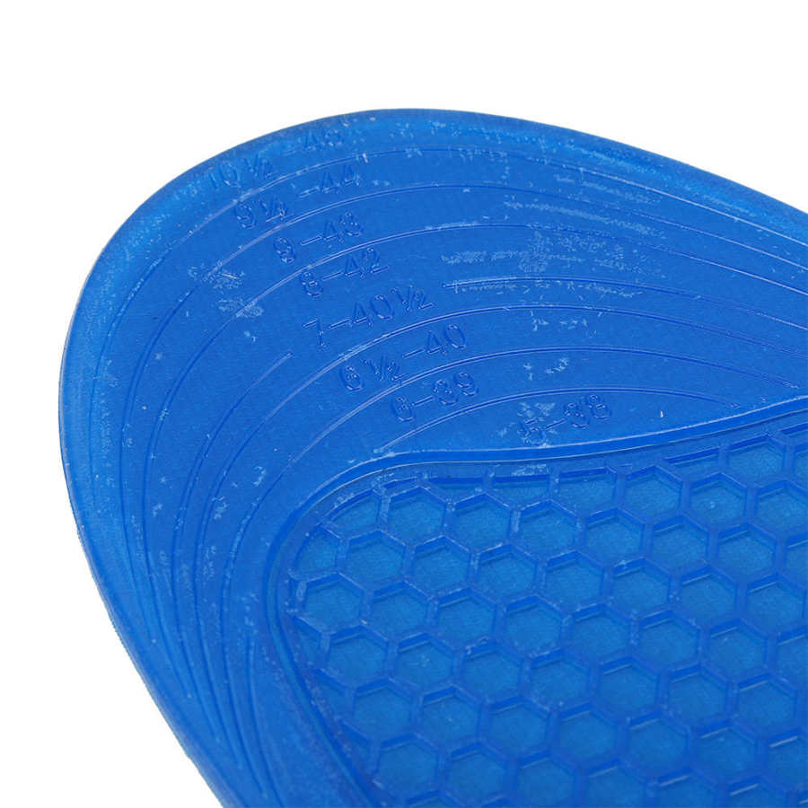 Plantillas para calzado deportivo para correr, plantilla reductora de silicona transpirable para aumentar la altura de la plantilla