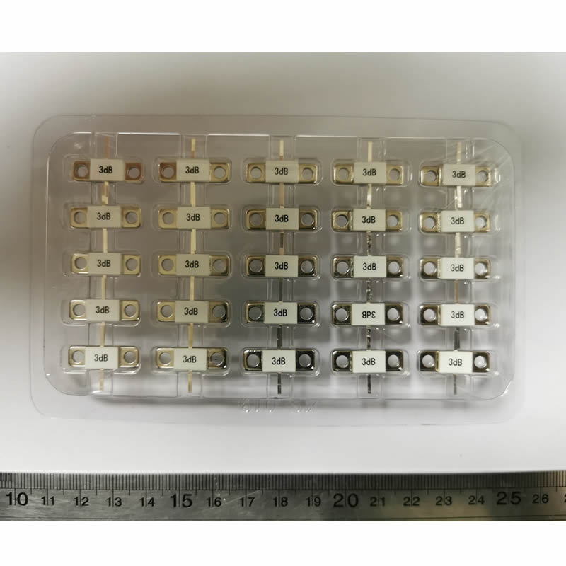 3DB Attenuator 100watt ATTENUATORS FLANGED 100watts 3dB DC-3GHz 50ohms BeO Full Flange 50OHM DC-3.0Ghz LOW VSWR High Power