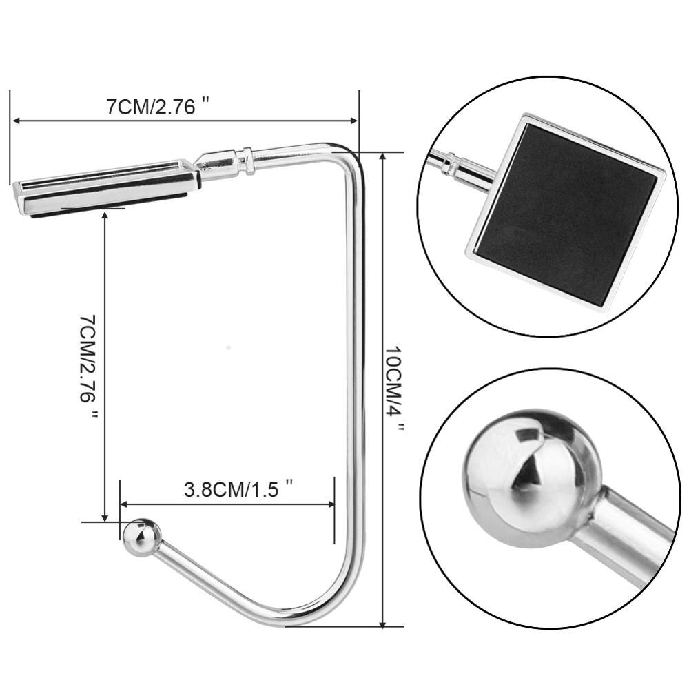 Kerst Kous Zilveren Schoorsteenmantel Haken Tafel Houders Hanger Xmas Veiligheid Hand Grip Kousen Clip Voor Kerst Feest Decoraties