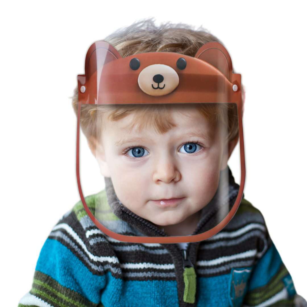 1Pcs Faceshield Transparent Full Face Cover Safety Protective Film Tool Anti-oil Anti-fog Kitchen Outside Use: kids 3