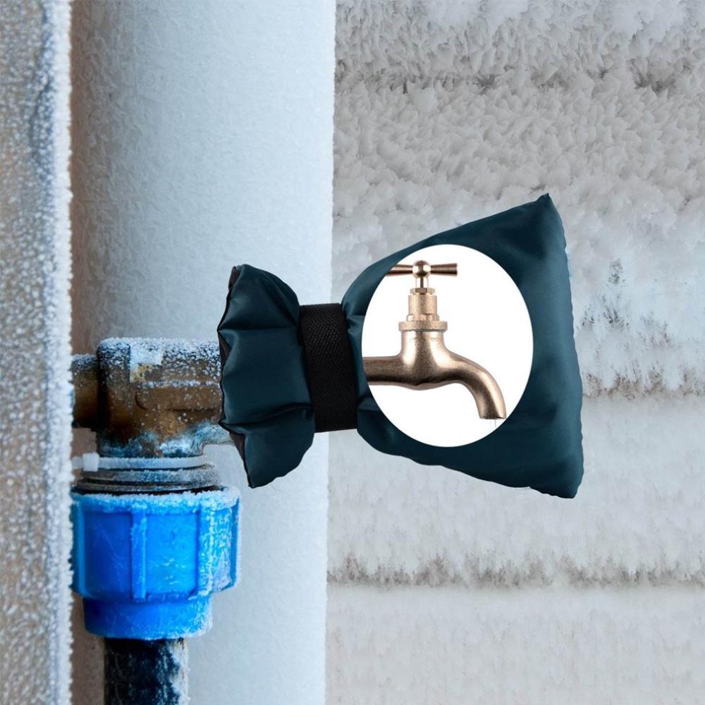 Durable Winter Outside Water Tap Protective Cover Frost Jacket Insulated Anti-Frost Cold Winter Outside Insulated Faucet Glove