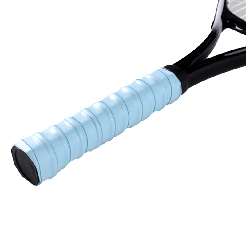 Antislip Tennis Racket Pu Tennis Grip Zweet-Absorberende Riem Badminton Grip Sport Zweet-Absorberende Tennis accessoires Y: light blue