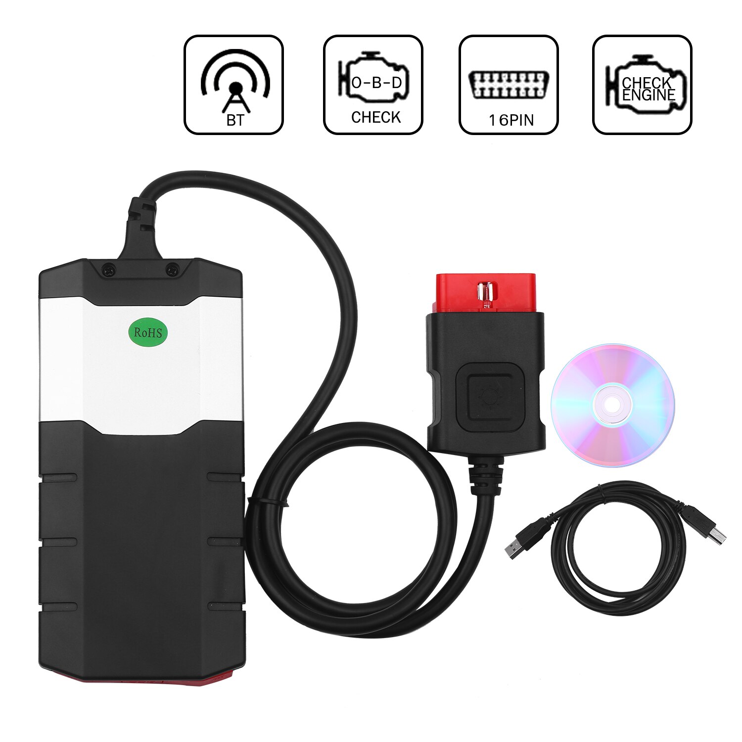 Car Truck Error Diagnostic Tool O-B-D 2 Car Code Reader Support Car Engine System Diagnostic Tools Auto Car Truck Scanner