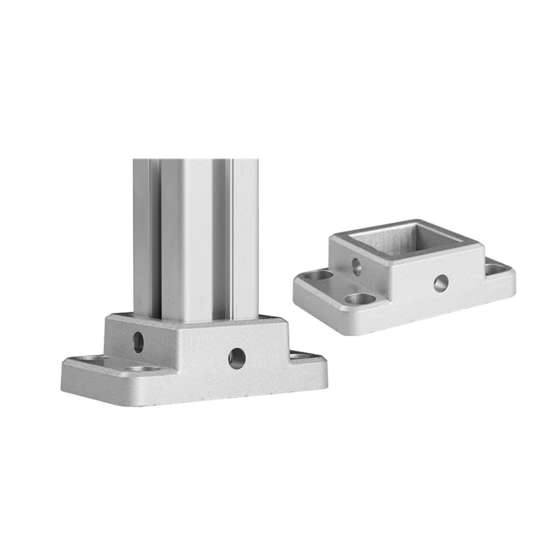 1pc Fixing Base Unidirectional/Bidirectional Corner Square Connector for 3030 4040 Aluminum Extrusion Profile