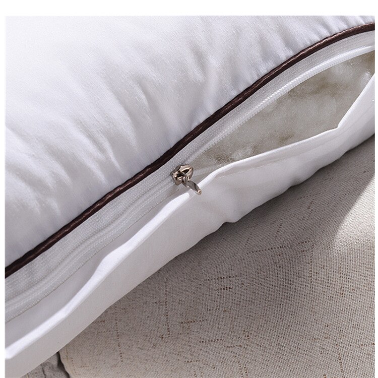 Almohada ortopédica para dormir, almohadas de alforfón Core lavanda, cama larga, almohada para dormir para el cuello, cervicales, buena salud, 1 unidad