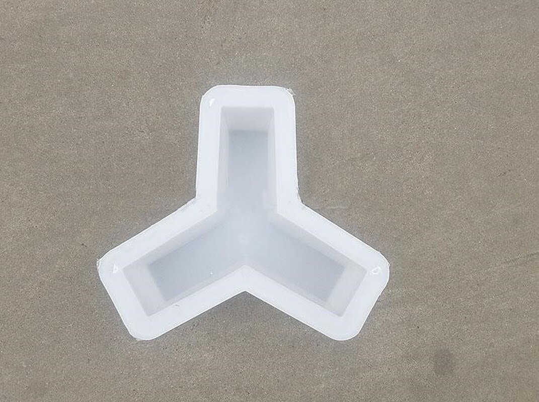 Cement Antique Brick Square Mould Garden Path Making Brick Mold 3D Carving Anti-Slip Concrete Plastic Paving Molds 30x30x7cm