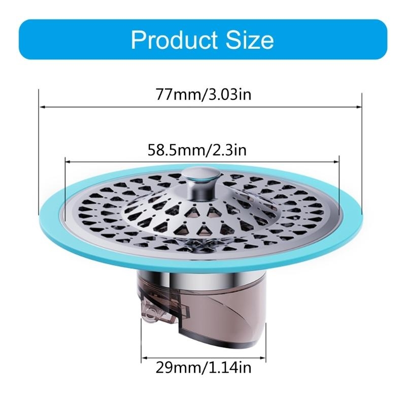 Drenaje piso eficiente No Solución drenaje drenaje fondo retroceso Instalación simple Excelente para baño y