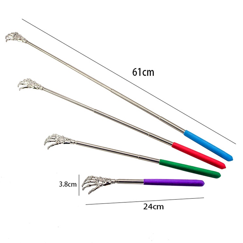 Extendable Scratching Backscratcher Telescopic Massage Claw For Back Scraper Relax Massage Back Anti-itch Pen Relieve Scratcher