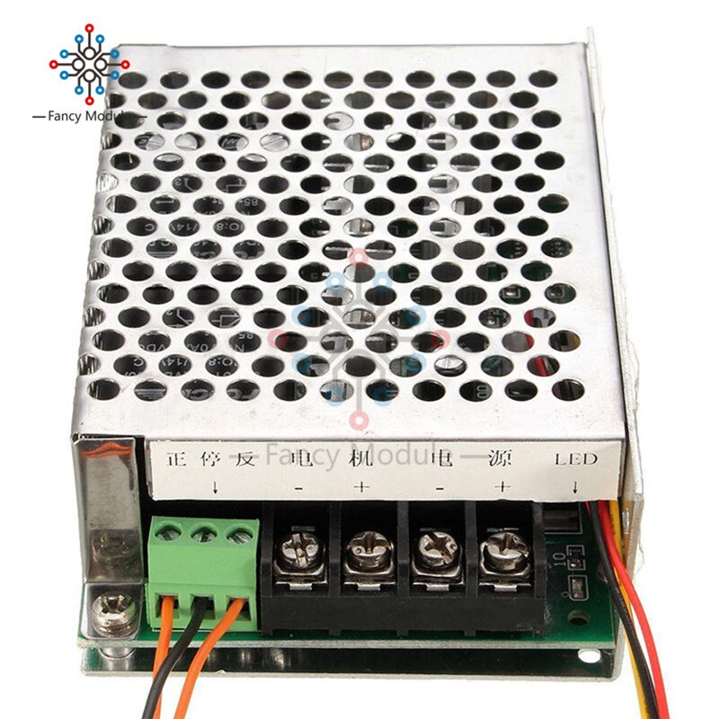 10V to 50V 40A DC Motor Speed Regulator PWM Speed Controller Governor Reversing Direction Switch Drive Module Potentiometer