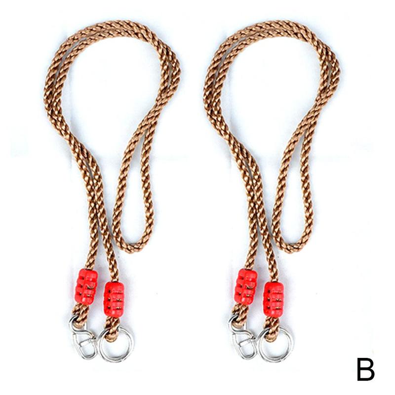 1/2 PCS Tree Swing Rope Heavy Duty Extension Outdoor Play Toys Climbing Hanging Straps Swing Hangers Swing Rope for Outdoor: B
