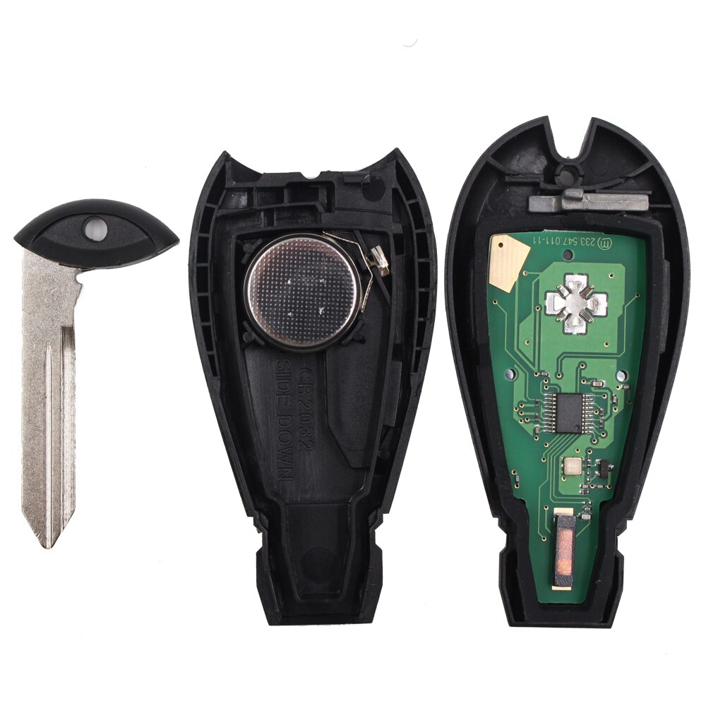 KEYECU for Chrysler Town & Country for Dodge Grand Caravan Remote Car Key Fob 433Mhz ID46 Chip FCC ID: M3N5WY783X, IYZ-C01C