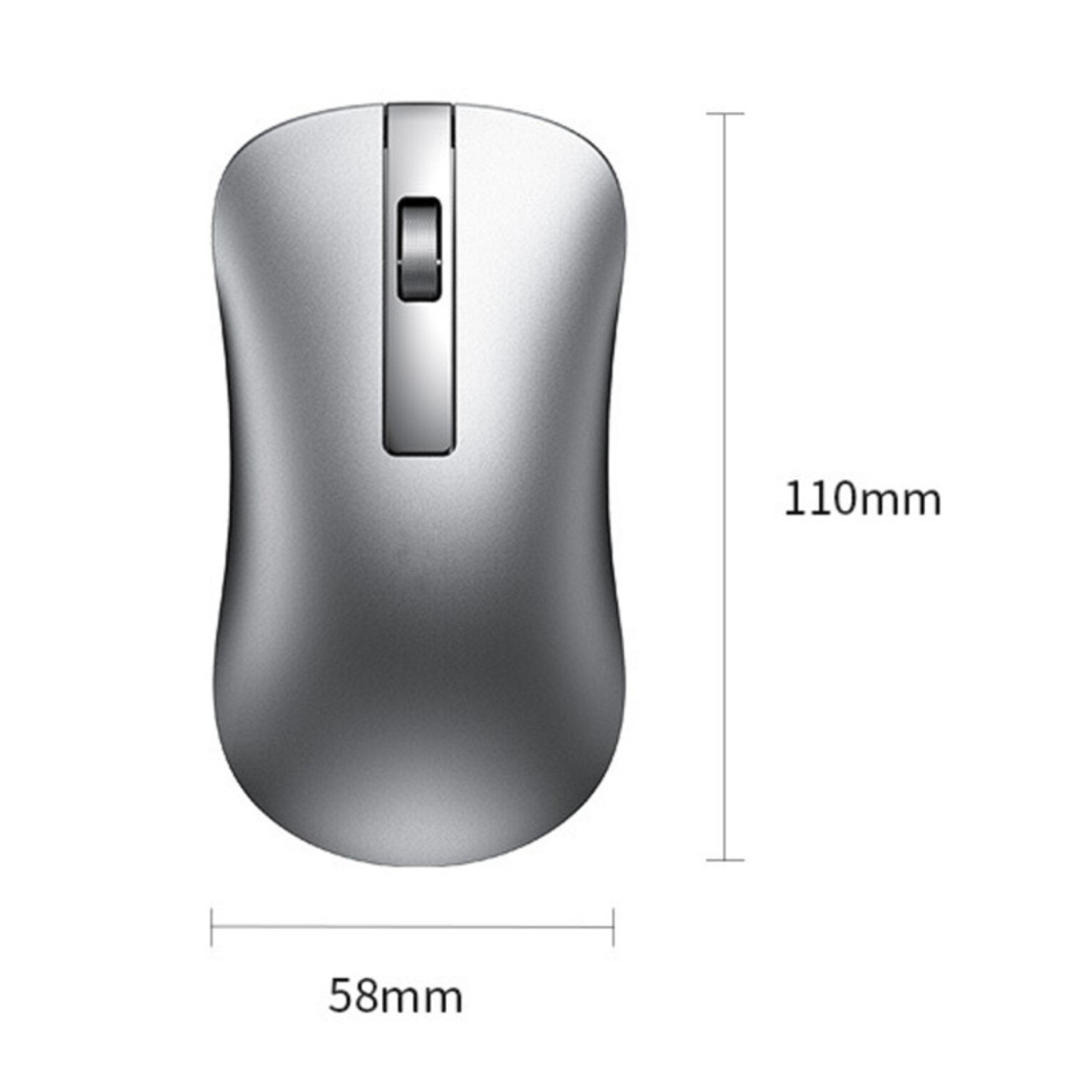 Ergonomic Rechargeable Wireless Mouse Silent Thin USB PC Laptop Computer Bluetooth Mice For MacBook Lenovo HP Dell Xiaomi Mouses