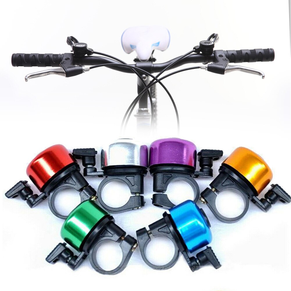 Aluminum Alloy Loud Sound Bicycle Bell Handlebar Safety Metal Ring Environmental Bike Cycling Horn Multi Colors Handlebar Bell